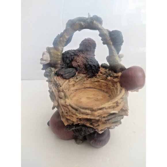 Vintage Bird's Nest Candle Holder 6" tall by Innovations made in China - Picture 9 of 9